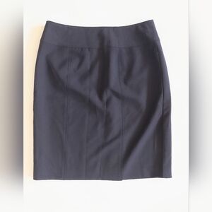 Worthington Solid Black Pencil Skirt Size 8